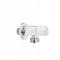 HYDROLAND Kutni ventil s keramičkom glavom 1/2x3/4", kromirana